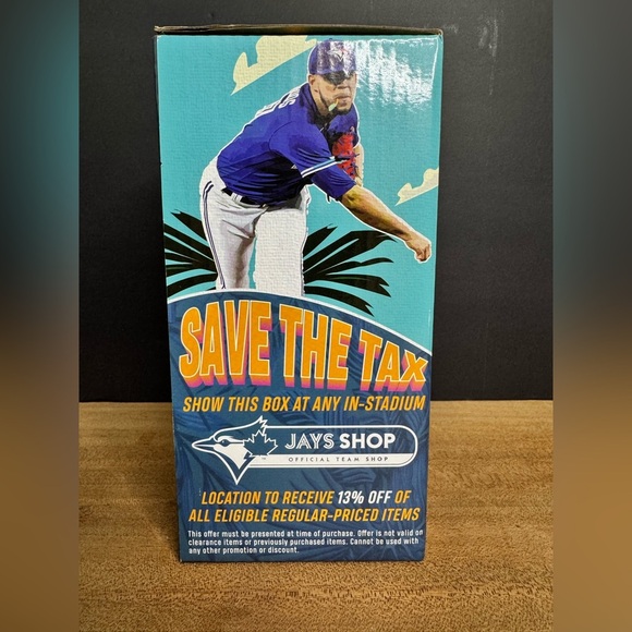 Limited Edition NIB Jose Berrios Bobblehead Toronto Blue Jays Collectable - Picture 4 of 6